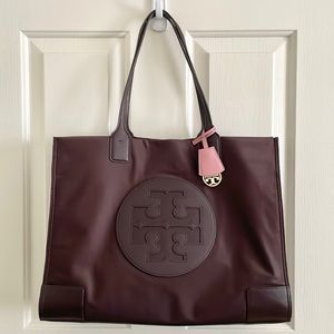 Tory Burch Ella Tote Bag in Tempranillo